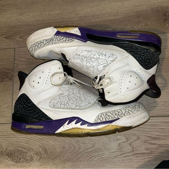 Nike Air Jordan Son of Mars Club Purple Men’s Size 13 - Picture 14 of 16